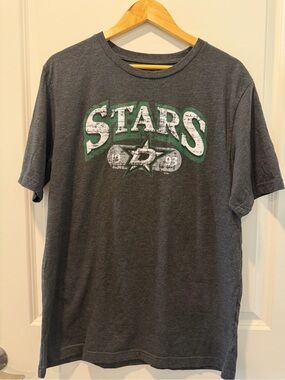 NHL Dallas Stars Charcoal Short Sleeve Graphic Tee